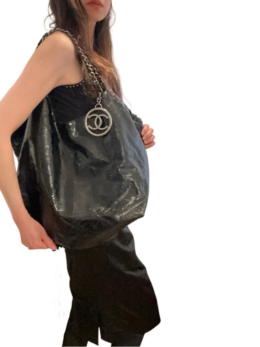 Chanel Coco Cabas x-large patent leather tote - Picture 1 of 15